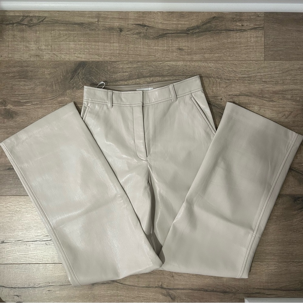 BNWOT Babaton Agency Leather Pants
